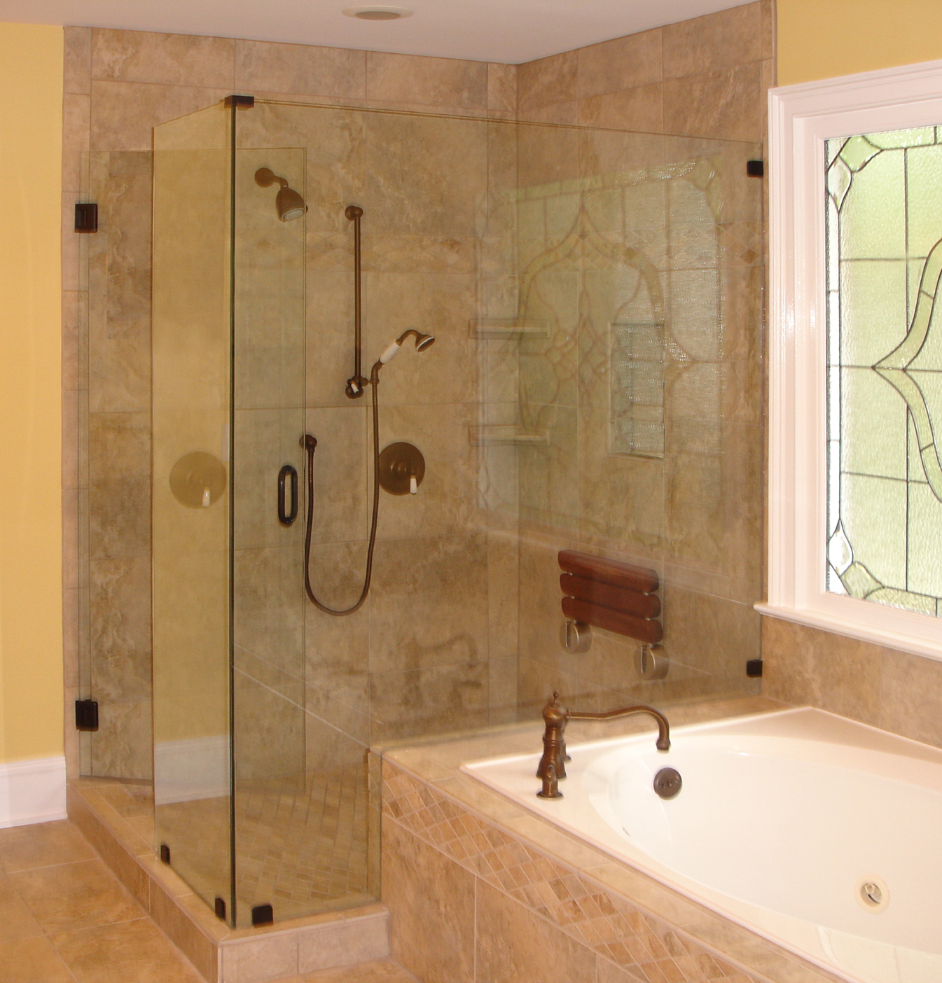 Frameless Wwth window